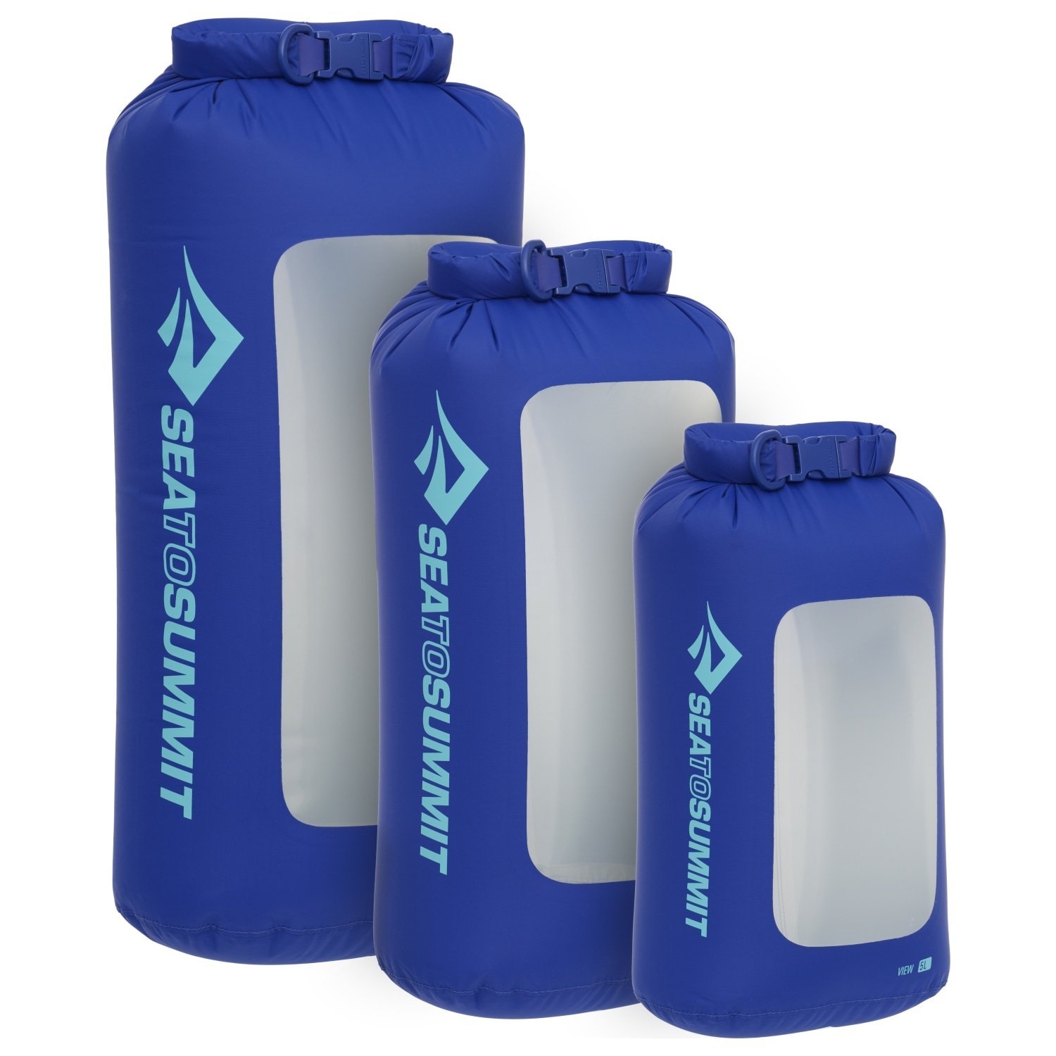 Sea to Summit Lightweight Dry Bag View Surf Web Blue