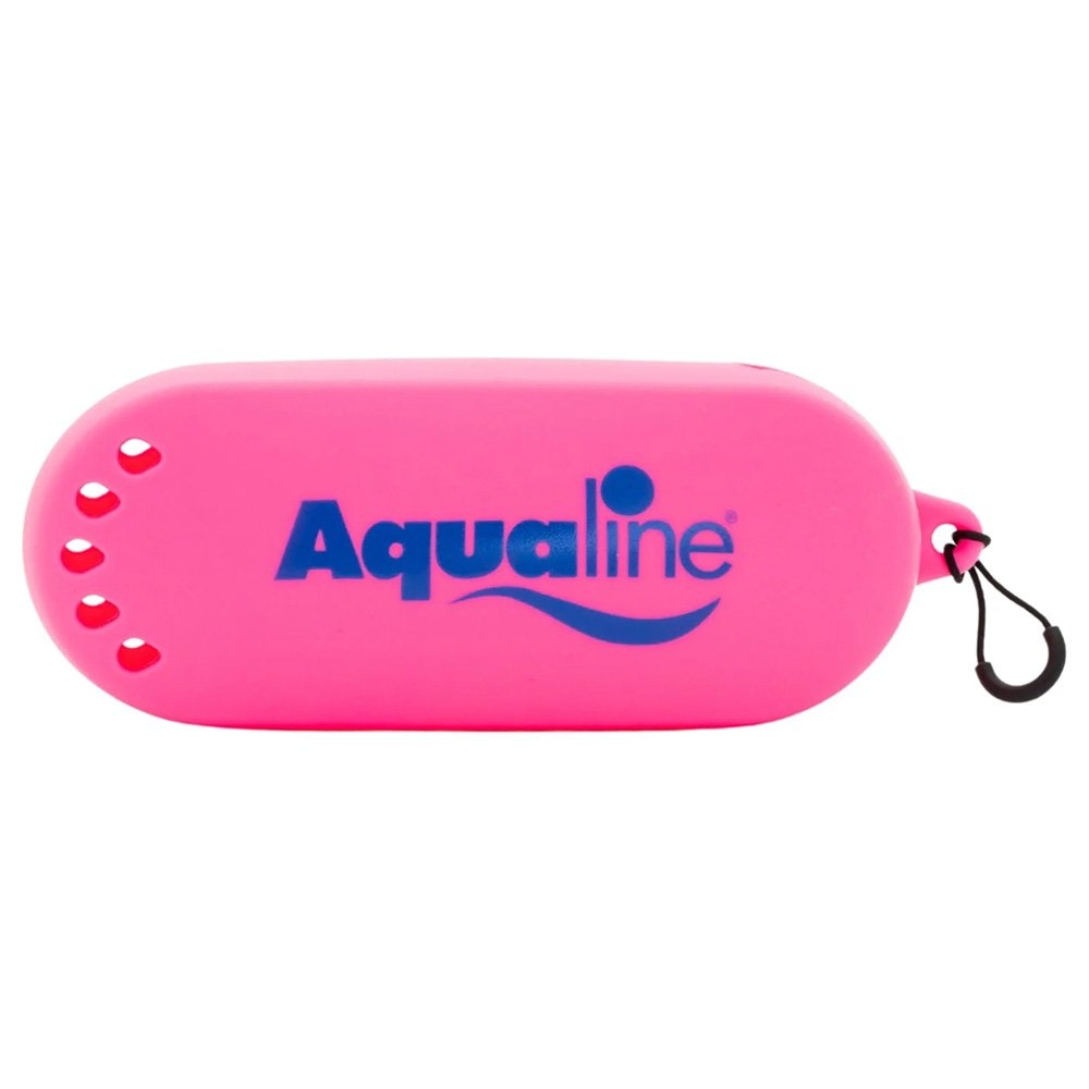 Aqualine Silicone Swimming Goggles Case Pink