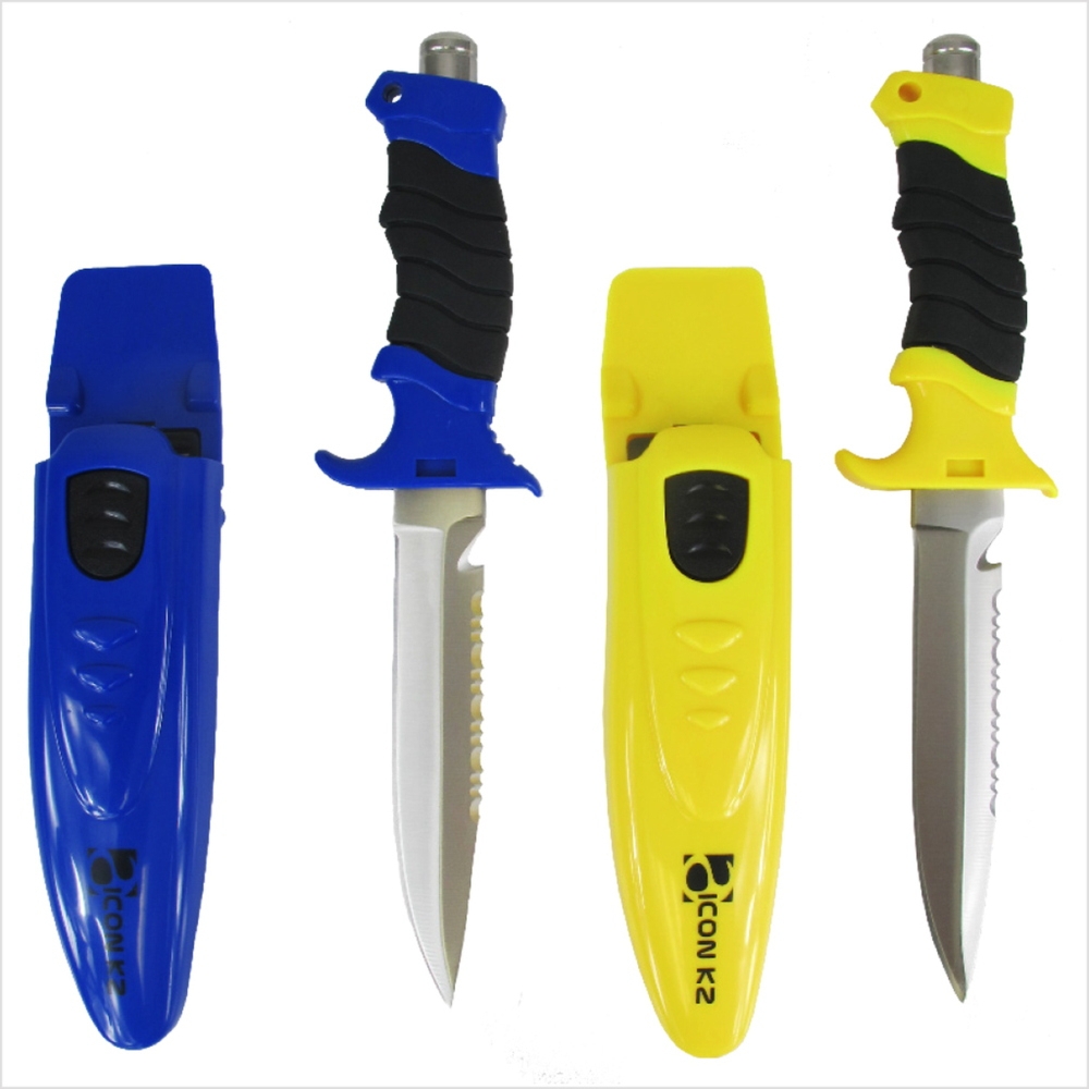Atlantis Icon K2 Dive Knife 15cm Blue