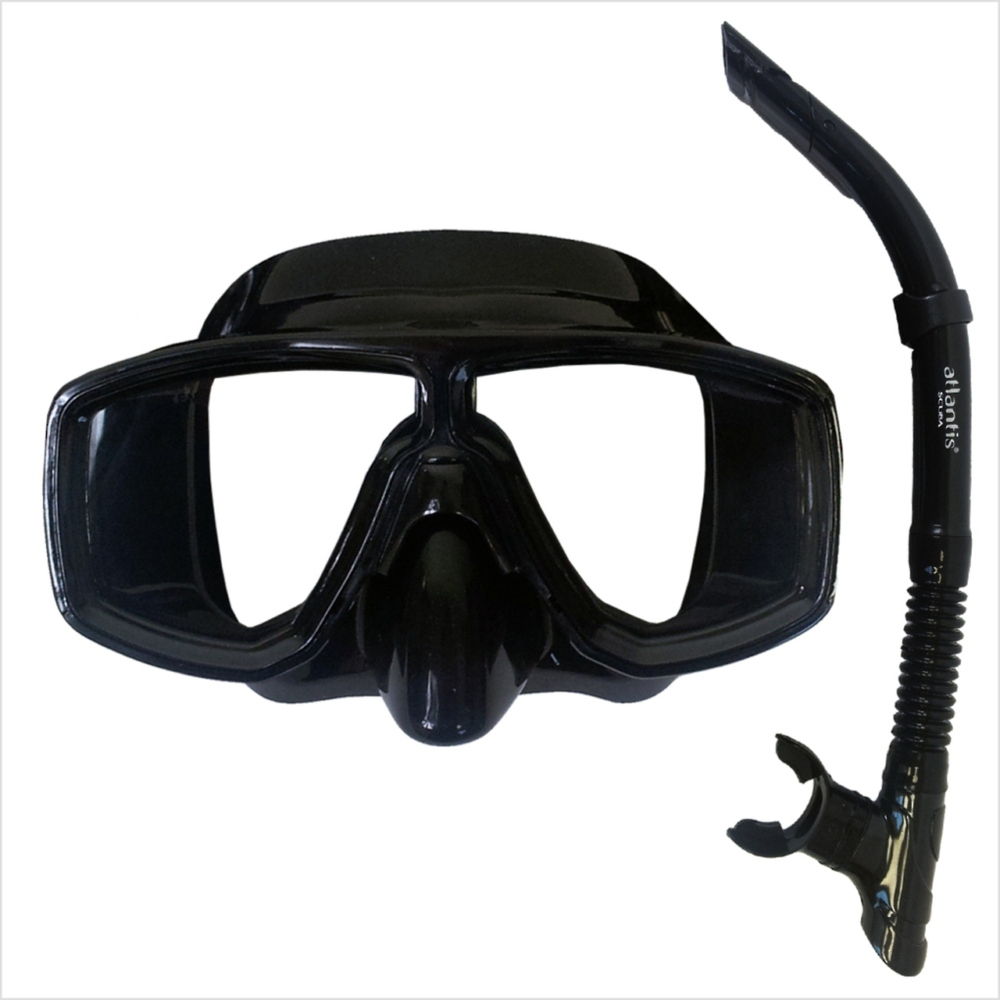 Atlantis Spree MS41 Mask and Flex Snorkel Adult Set