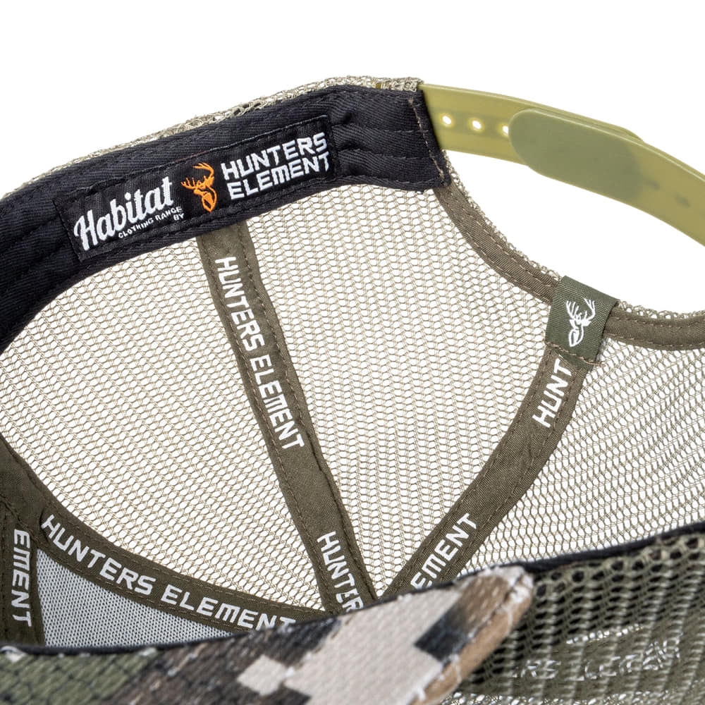 Hunters Element Authentic Trucker Black / Desolve Veil