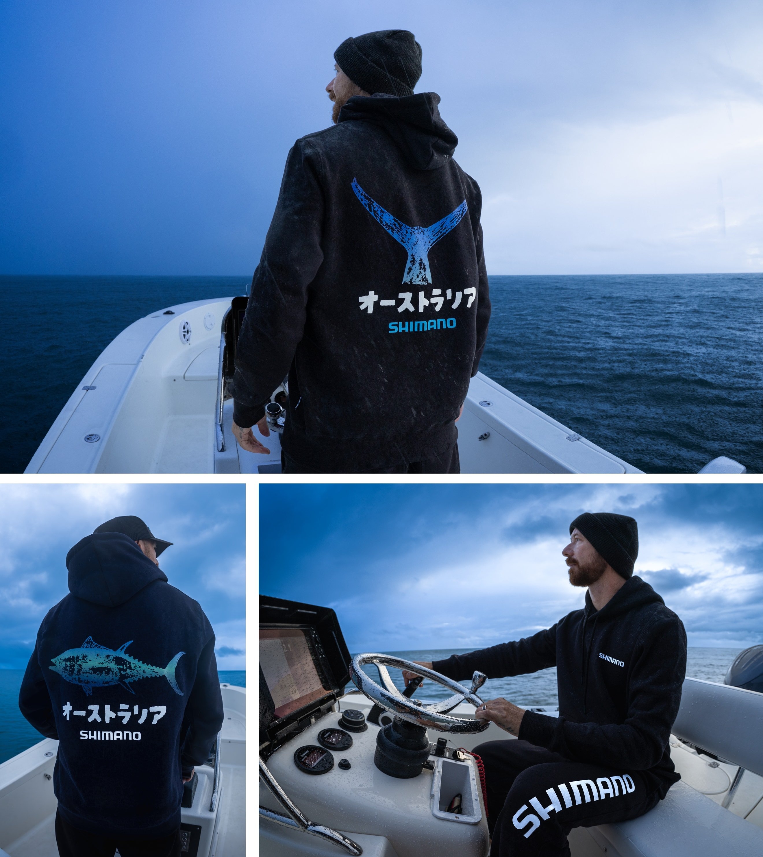 Shimano Gyotaku Mens Hoodie