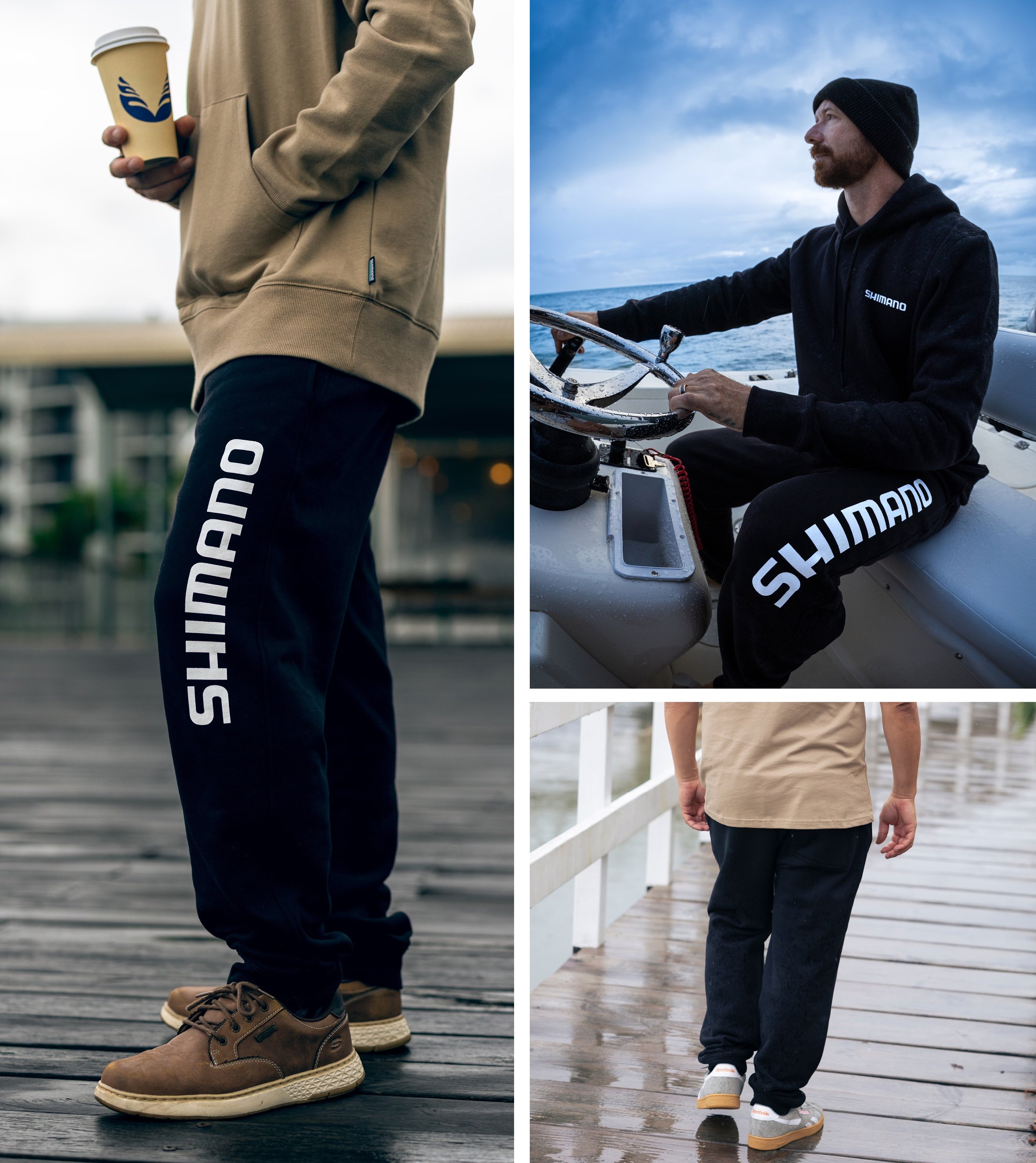 Shimano Coastal Mens Fleece Track Pants