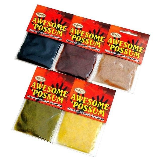 Wapsi Awesome Possum Dubbing Dark Brown