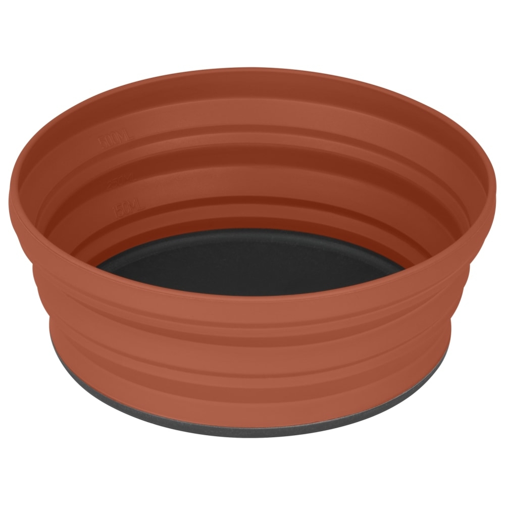 Sea to Summit X-Bowl Collapsible Camping Bowl Rust