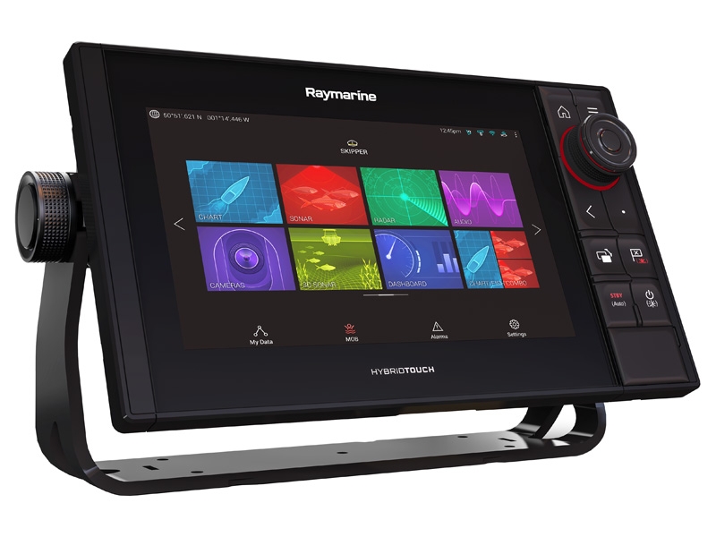 Raymarine Axiom 9 Pro-RVX HybridTouch GPS/Fishfinder Realvision 3D and 1kW CHIRP Sonar with NZ/AU Chart