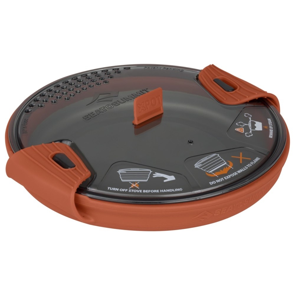 Sea to Summit X-Pot Collapsible Camping Cooking Pot Charcoal 2.8L