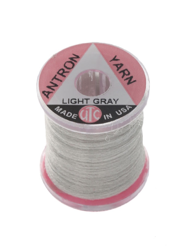 Wapsi Antron Fly Tying Yarn Light Grey