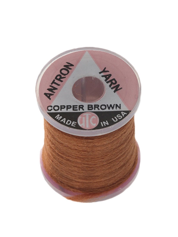 Wapsi Antron Fly Tying Yarn Copper Brown