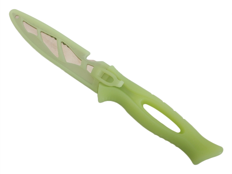 Holiday Bait Knife with Sheath Glow 10cm