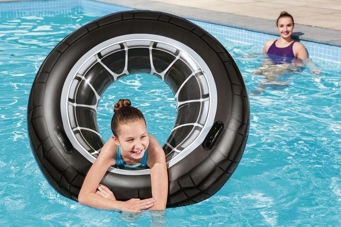Bestway High Velocity Inflatable Swim Ring 1.19m
