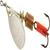 Mepps Aglia Spinner Lure No.1 Silver Treble Hook