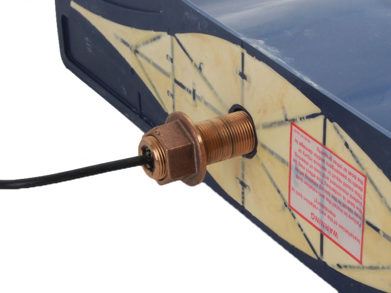 Airmar XSONIC B258 Bronze Thru-Hull Transducer 1kW 50/200kHz