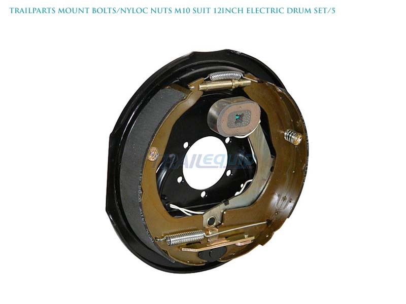 Trailparts Mount Bolts/Nyloc Nuts M10 for 12inch Electric Drum Set
