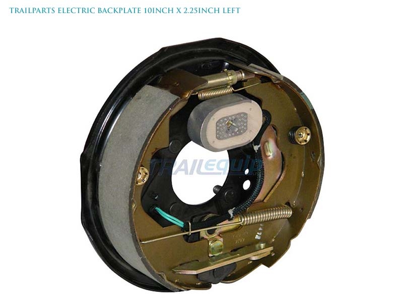Trailparts Electric Backplate 10inch x 2.25inch Left