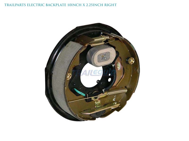 Trailparts Electric Backplate 10inch x 2.25inch Right