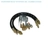 Trailparts Brake Hose Kit for Hydraulic Disc 1 Axle Braked M/M Hoses