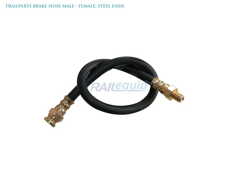 Trailparts Brake Hose Male - Female Steel Ends