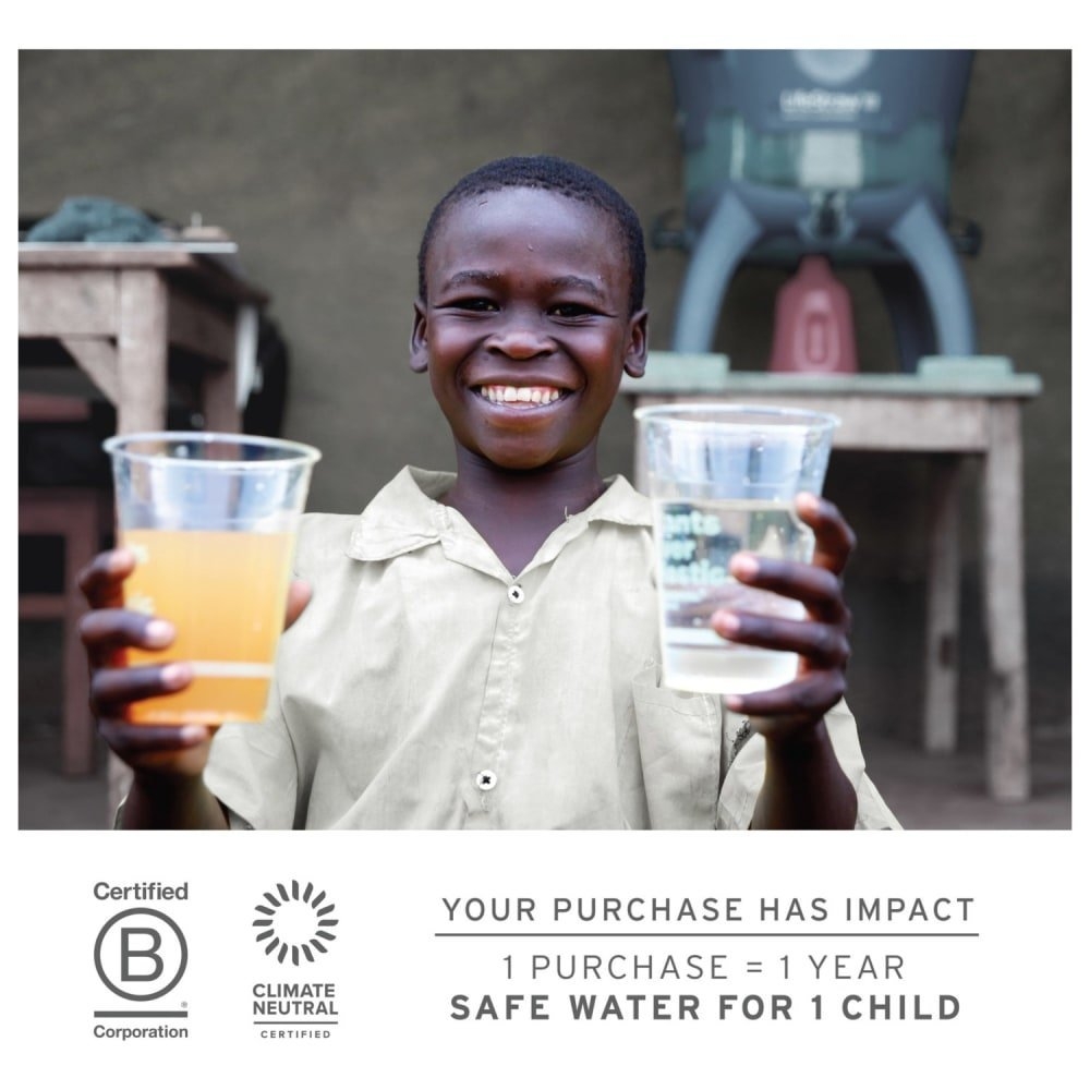 LifeStraw Peak Series Straw Water Filter Mountain Blue