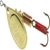 Mepps Aglia Spinner Lure No.3 Gold Treble Hook