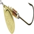 Mepps Aglia French Spinner Lure Single Hook Gold 7g #3