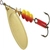 Mepps Aglia Spinner Lure No.4 Gold Treble Hook