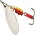 Mepps Aglia Spinner Lure No.4 Silver Treble Hook