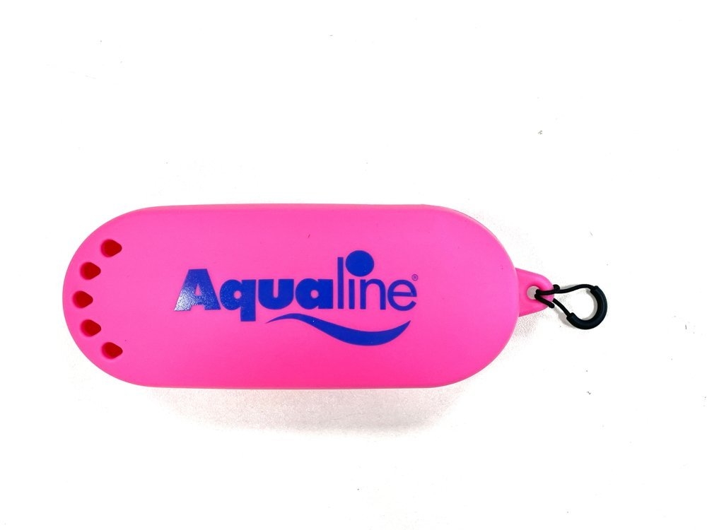 Aqualine Silicone Goggle Case Pink