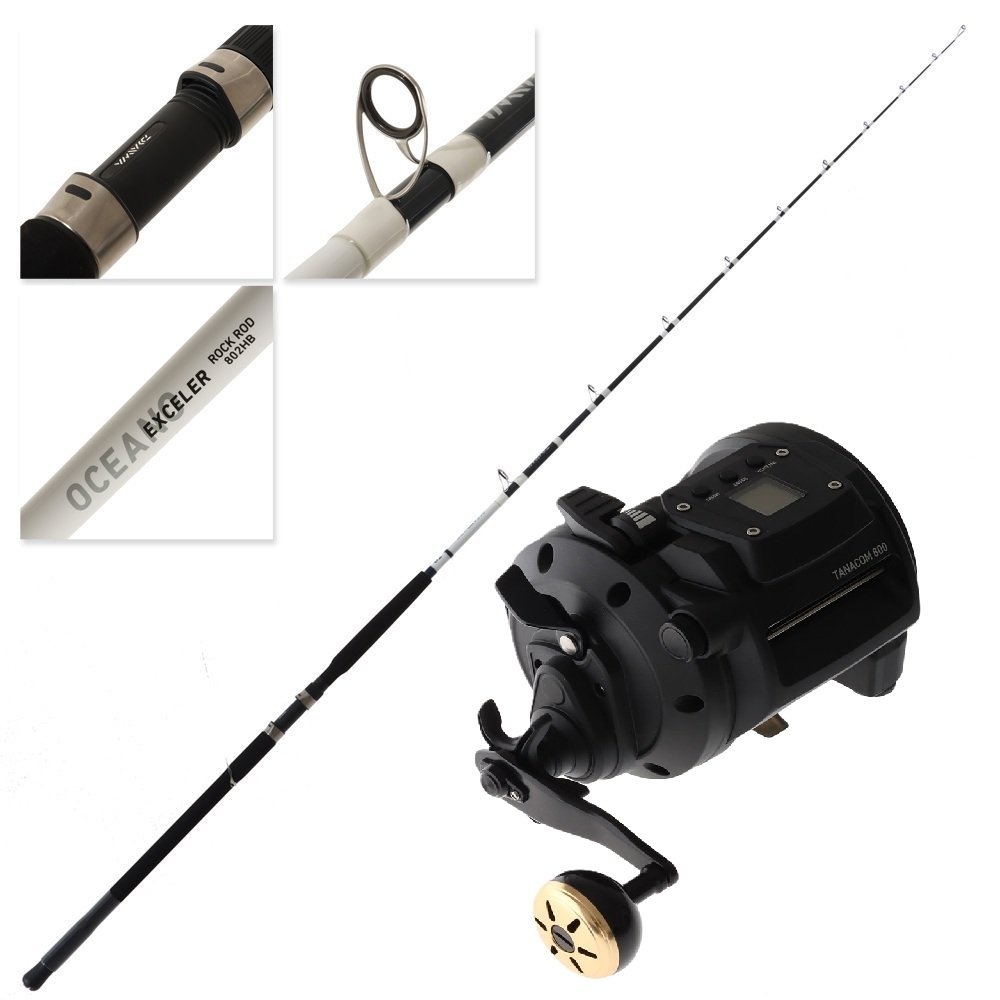 Daiwa Tanacom 800 A Electric Drone Fishing Package 8ft 10-15kg 2pc
