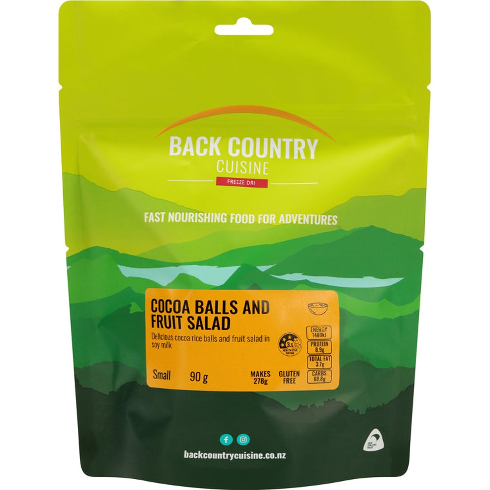 Back Country Cuisine Cocoa Balls & Fruit Salad Small