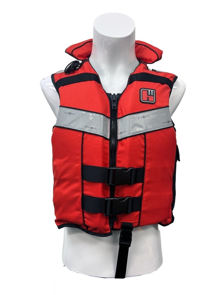 Hutchwilco Deck Pro Commercial Lifejacket Orange/Black