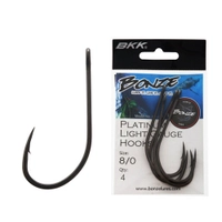 Bonze Platinum Light Gauge Game Hook 8/0 Thumbnail Bonze Platinum Light Gauge Game Hook 8/0