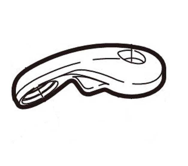 Shimano RD10716 Replacement Bail Arm for Baitrunner 6000/8000D