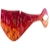 Daiwa BaitJunkie Jerkshad Soft Bait 7in/17.2cm Qty 4 Korean BBQ