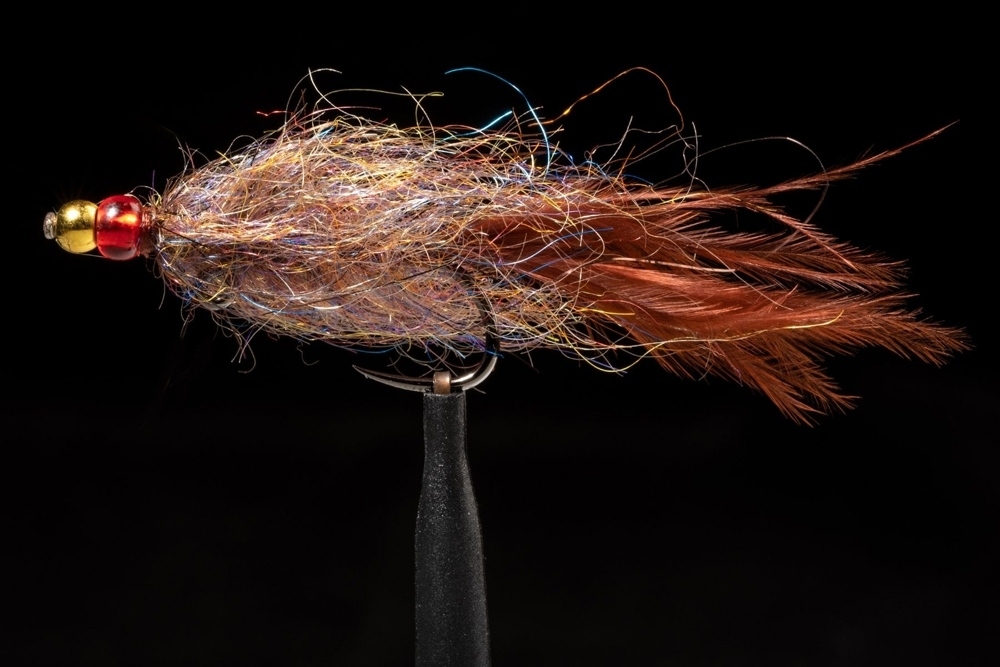 Manic Tackle Project Balanced Leech Streamer Brown #8