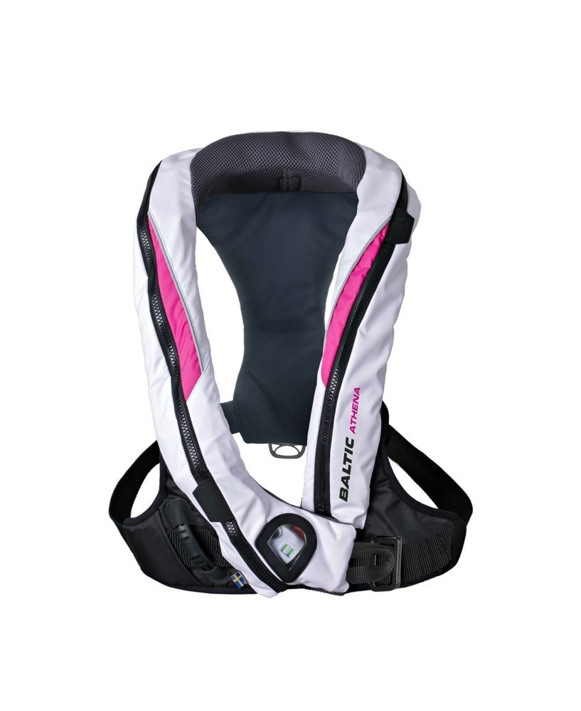 Baltic Athena 165N Automatic Inflatable Life Jacket White/Pink 40-120kg