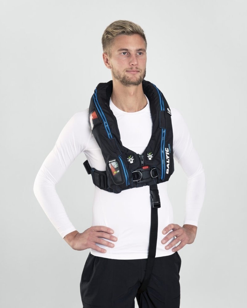 Baltic Force SLA 190N Automatic Inflatable Life Jacket with Harness 40-120kg