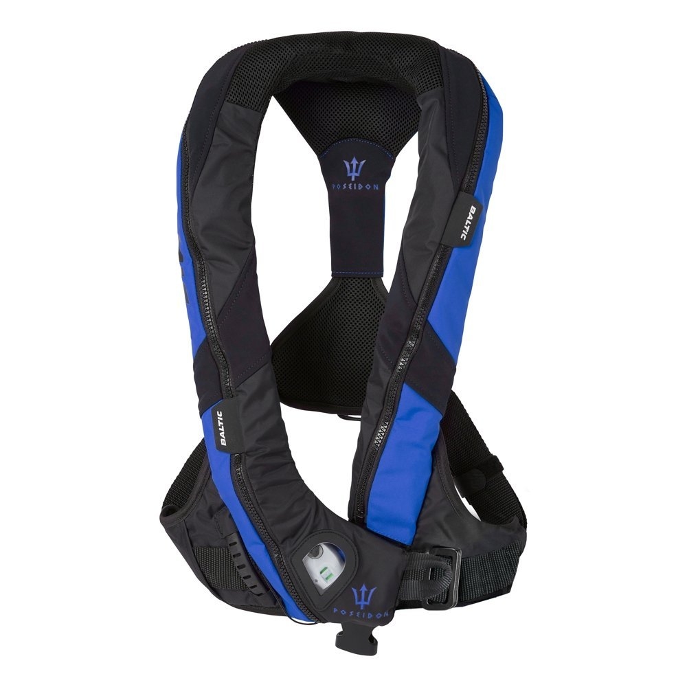 Baltic Poseidon 165N Automatic Inflatable Life Jacket with Harness Royal Blue 40-120kg