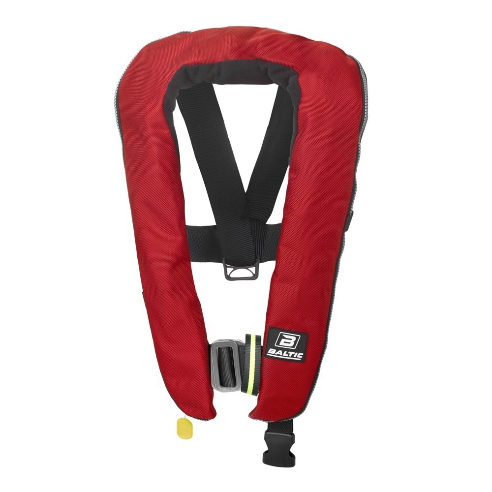 Baltic Winner 150 Manual Inflatable Life Jacket with Harness Red 40-150kg