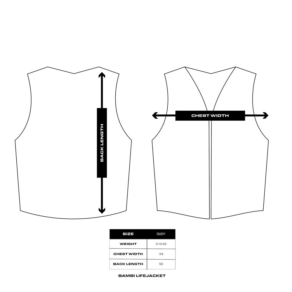 Baltic Bambi Supersoft Toddler Life Jacket UV Pink 3-12kg