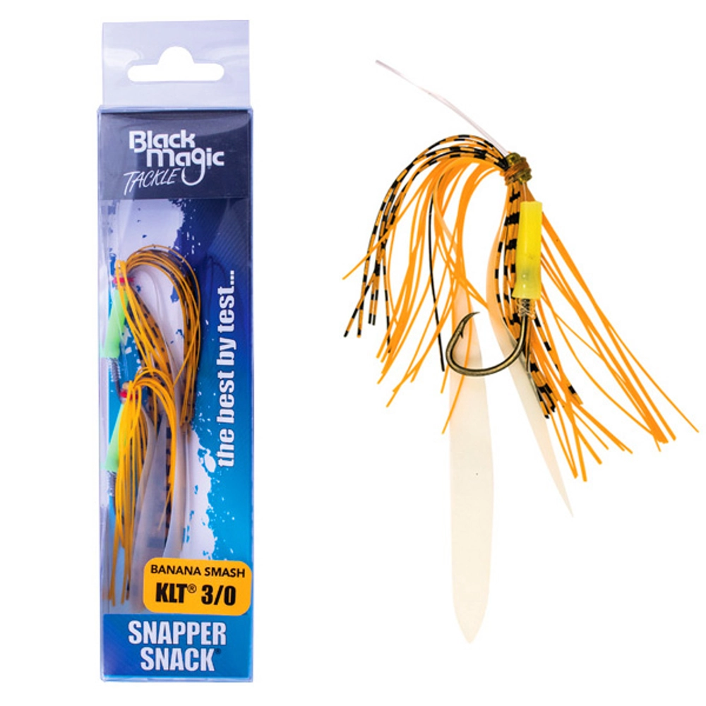 Buy Black Magic Snapper Snack Skirted Flasher Rig 3/0 online at Marine ...
