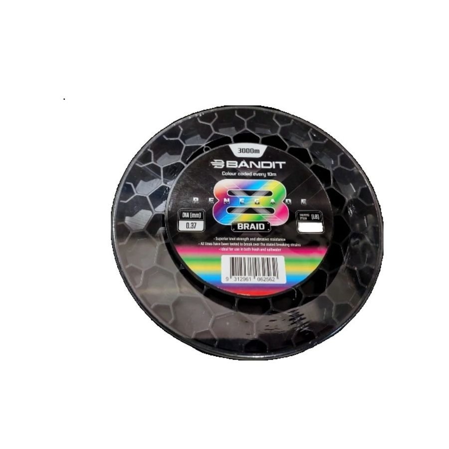 Bandit Renegade X8 Braid Multi 3000m 20lb
