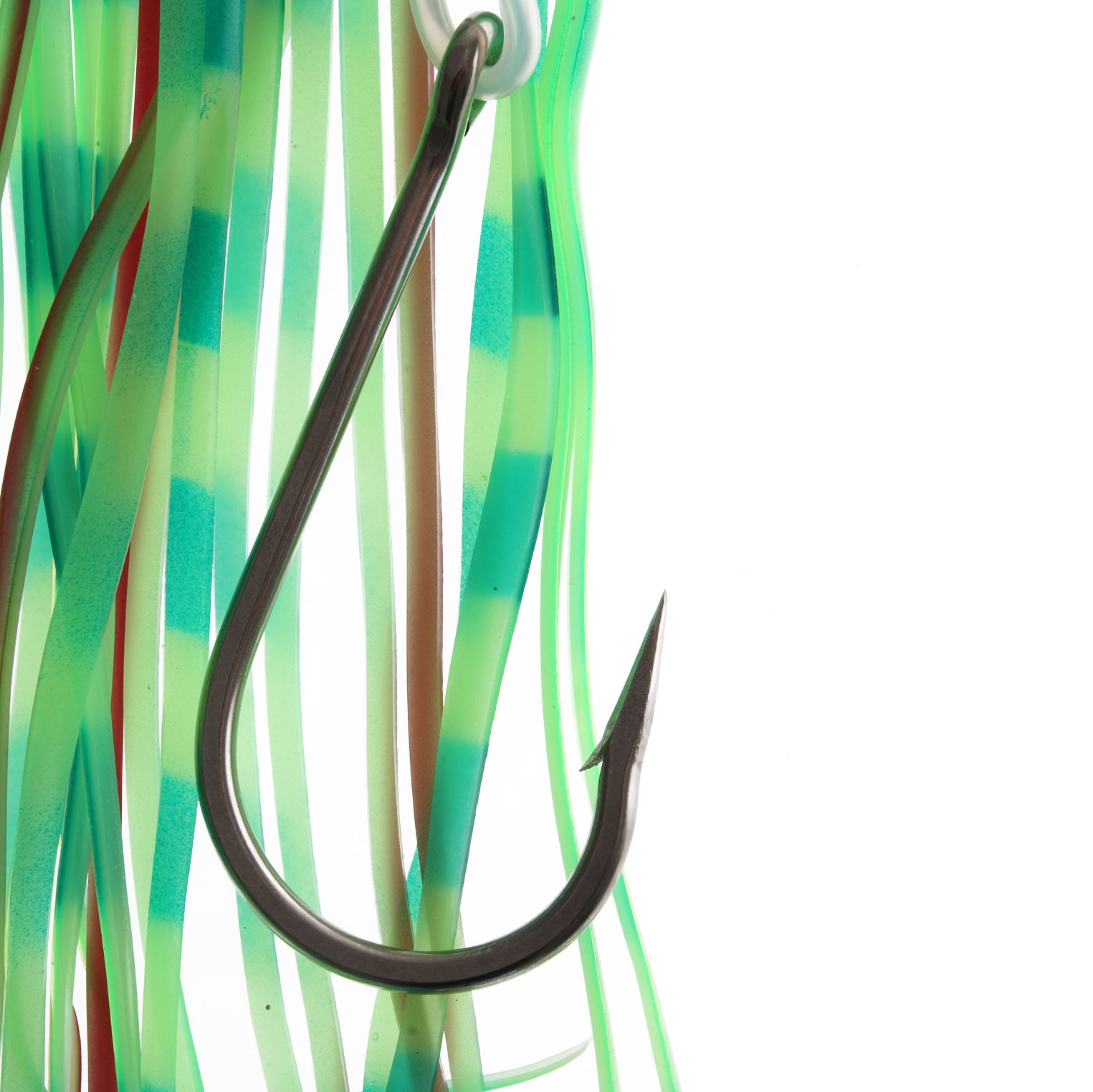 Bonze Swordfish Rig with Single J Hook and Squid Skirt