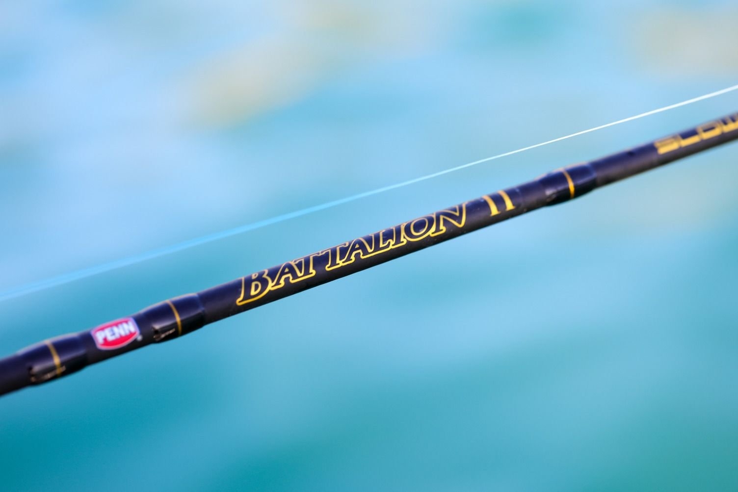 PENN Battalion II Acid Wrap Overhead Slow Jig Rod 6ft 8in 20lb 1pc