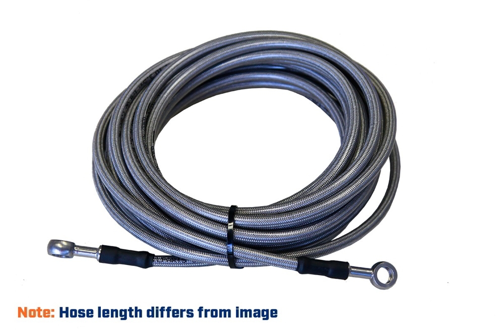 Trailparts Banjo-Banjo End Hose Stainless Braided 7000mm