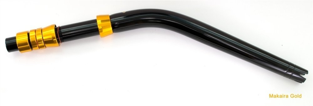 CD Rods Alps Bent Butt Black Only 22.2mm 495mm