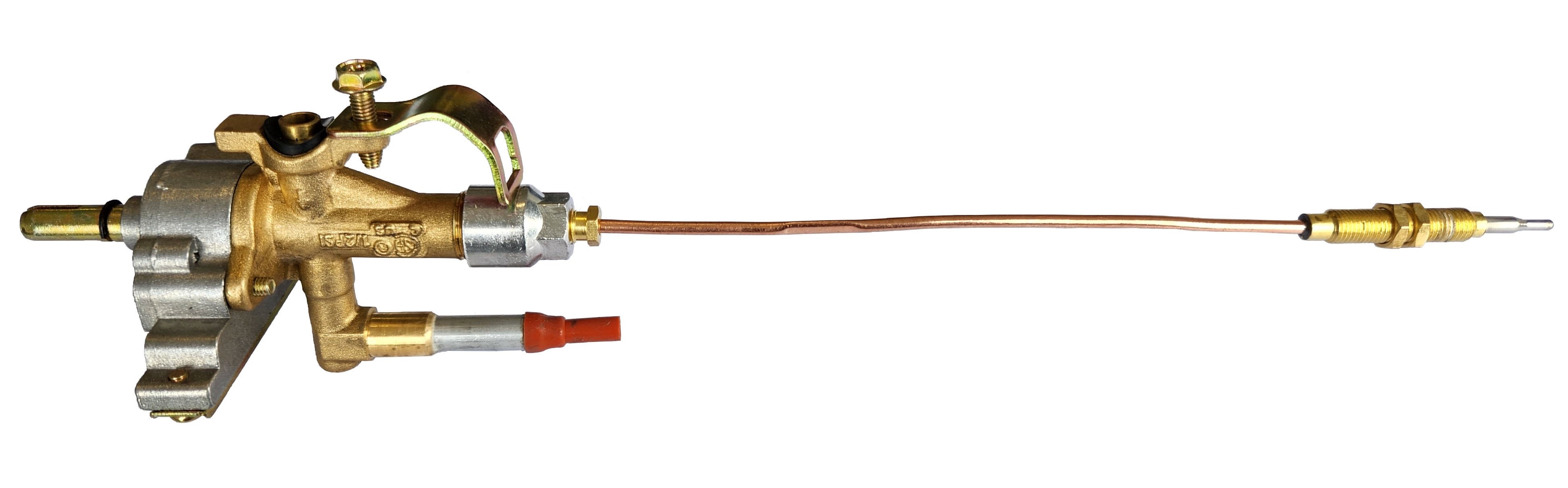 Kiwi Sizzler BBQ Brass Control Unit with Thermocouple