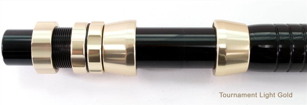 CD Rods Alps Bent Butt Black Only 22.2mm 495mm
