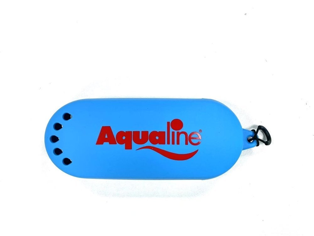 Aqualine Silicone Goggle Case Blue