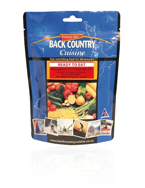 Back Country Cuisine Strawberry Ice Cream 2 Serve